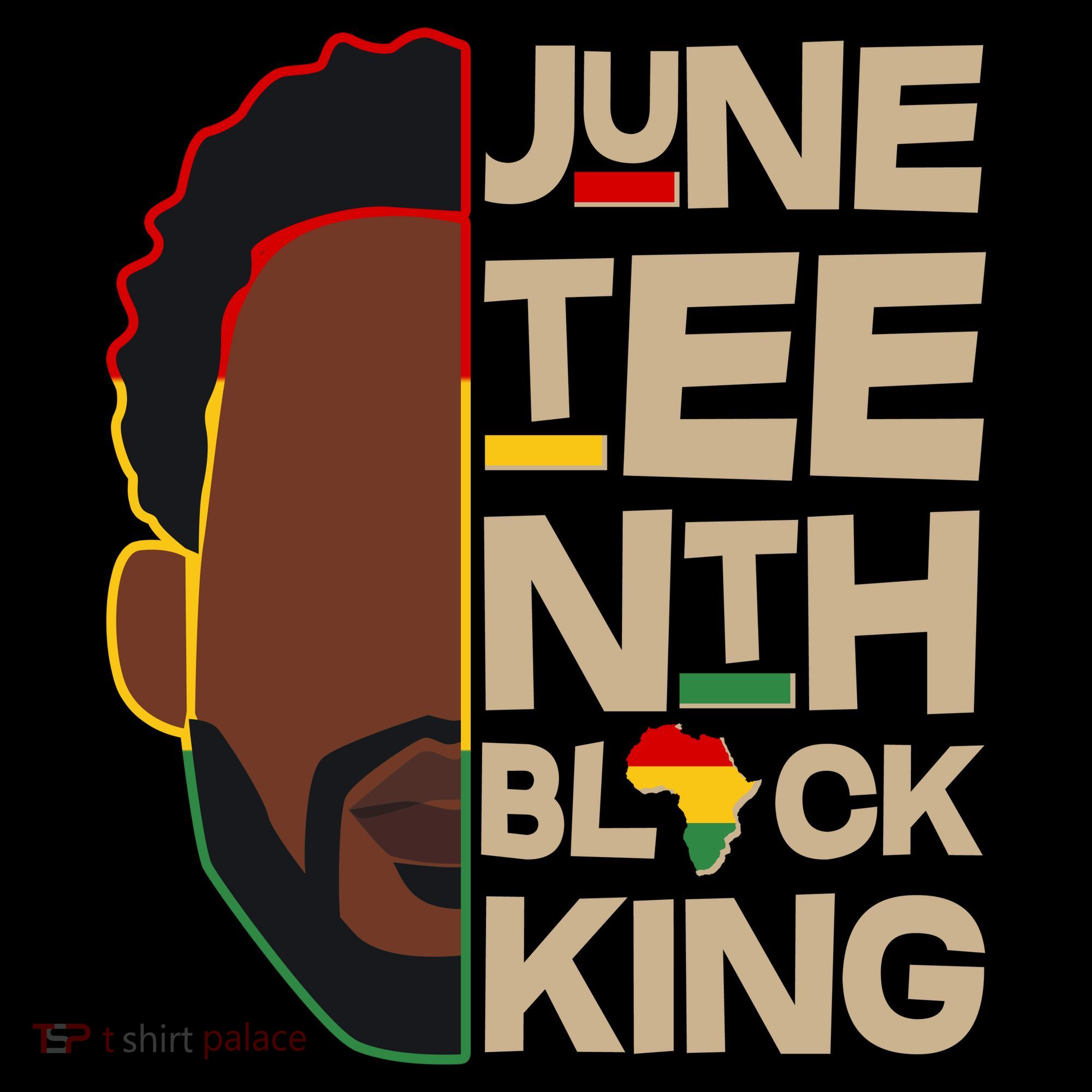 Juneteenth Black King June 19 1865 Bucket Hat