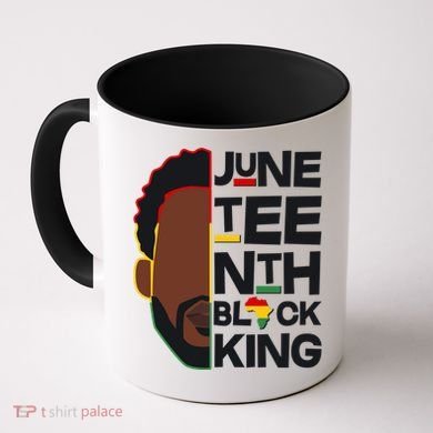 Juneteenth Black King June 19 1865 Coffee Mug