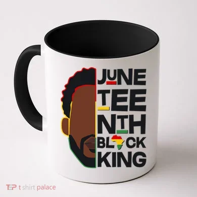 Juneteenth Black King June 19 1865 Coffee Mug
