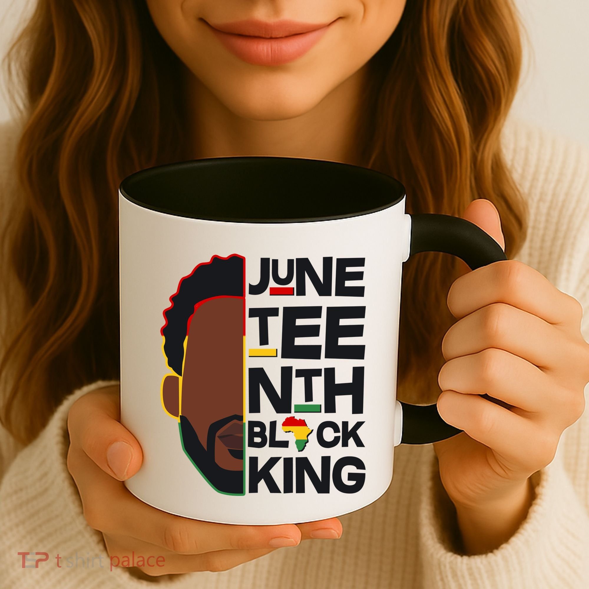 Juneteenth Black King June 19 1865 Coffee Mug