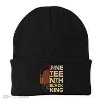 Juneteenth Black King June 19 1865 Beanie thumb 0