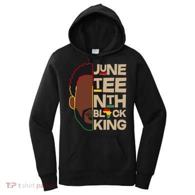 Juneteenth Black King June 19 1865 Women's Hoodie