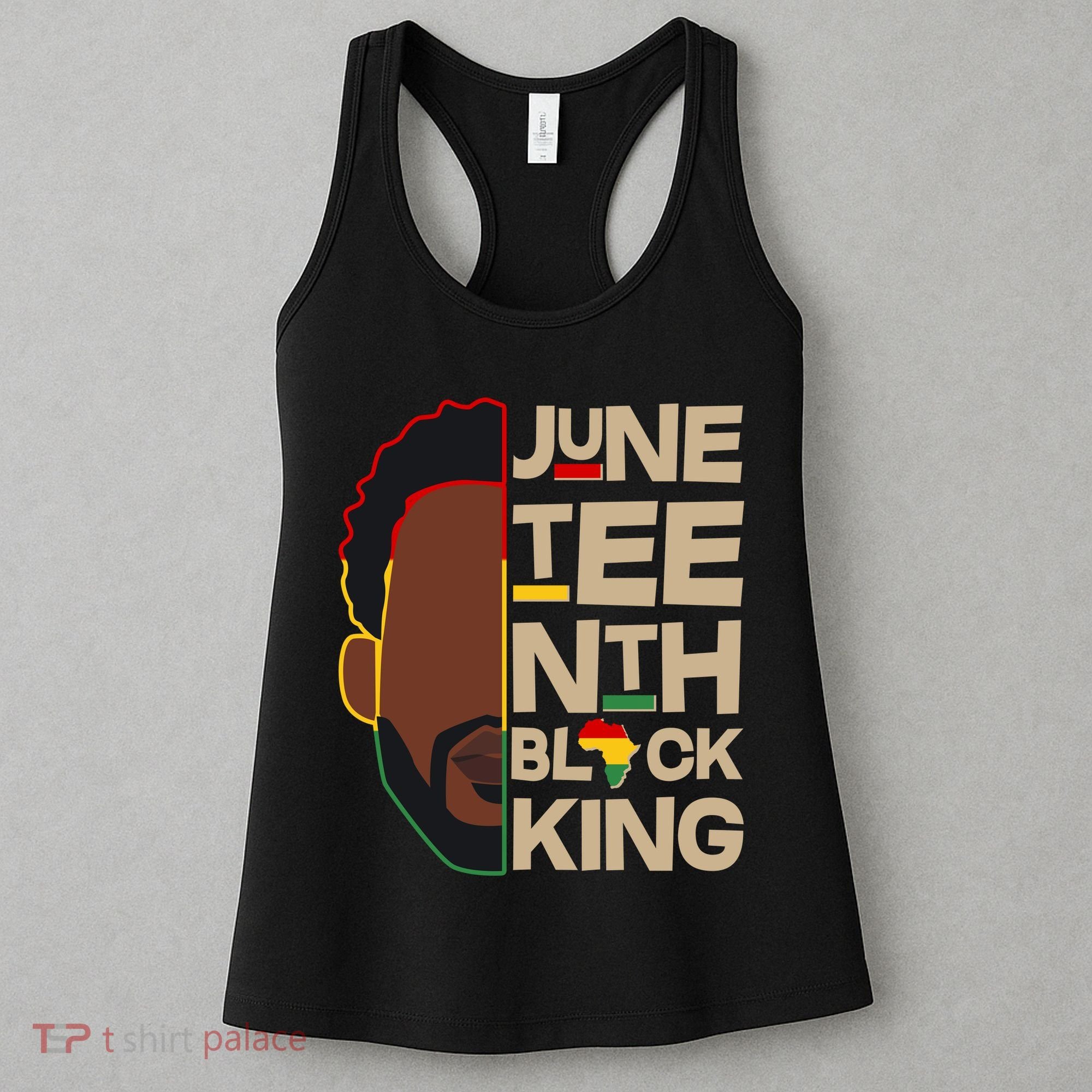 Juneteenth Black King June 19 1865 Women's Tank Top