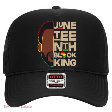Juneteenth Black King June 19 1865 Hat