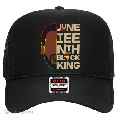 Juneteenth Black King June 19 1865 Hat