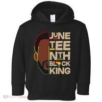 Juneteenth Black King June 19 1865 Toddler Hoodie thumb 0