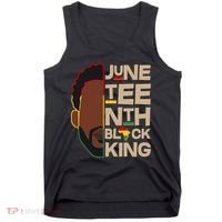 Juneteenth Black King June 19 1865 Tank Top thumb 0