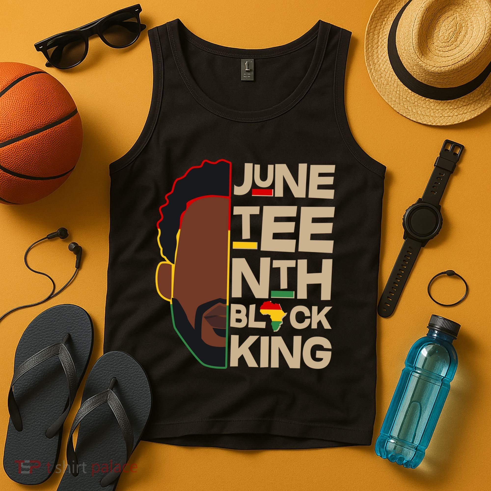 Juneteenth Black King June 19 1865 Tank Top