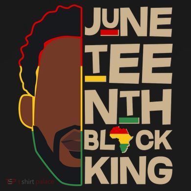 Juneteenth Black King June 19 1865 Tank Top