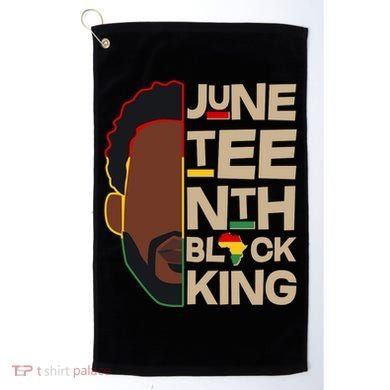 Juneteenth Black King June 19 1865 Golf Towel