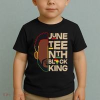 Juneteenth Black King June 19 1865 Toddler T-Shirt thumb 2