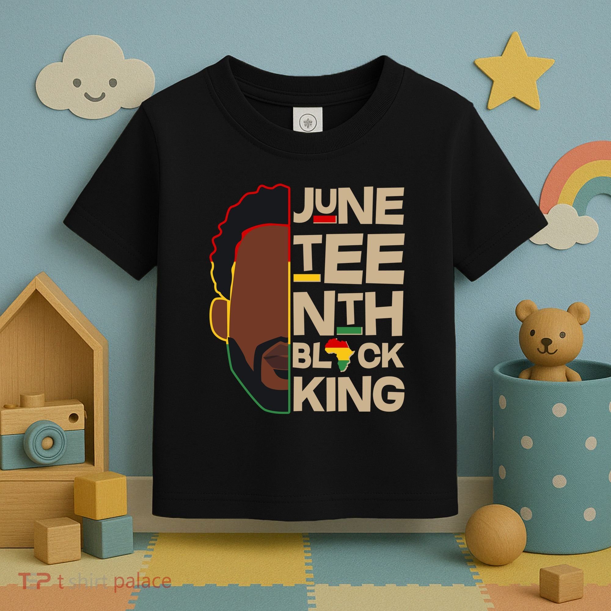 Juneteenth Black King June 19 1865 Toddler T-Shirt