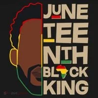 Juneteenth Black King June 19 1865 Kids T-Shirt thumb 4