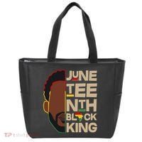 Juneteenth Black King June 19 1865 Tote Bag thumb 0
