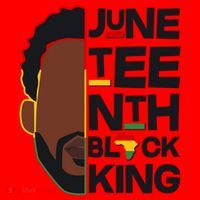 Juneteenth Black King June 19 1865 Santa Hat thumb 1