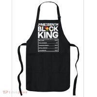 Juneteenth Black King Nutrition Facts Apron thumb 0
