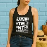 Juneteenth Celebrate Black Freedom 06-19-1865 Women's Tank Top thumb 2