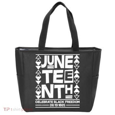 Juneteenth Celebrate Black Freedom 06-19-1865 Tote Bag