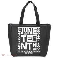 Juneteenth Celebrate Black Freedom 06-19-1865 Tote Bag thumb 0
