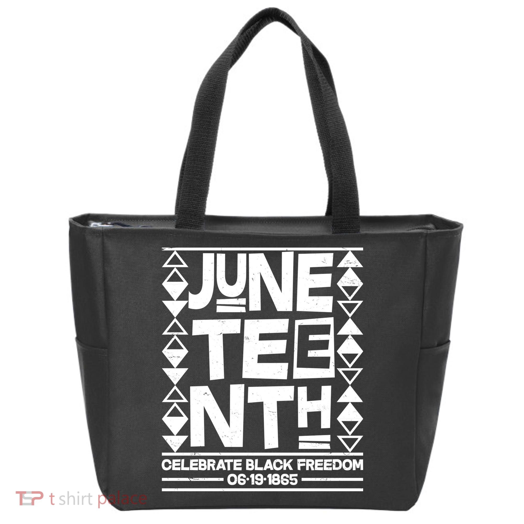 Juneteenth Celebrate Black Freedom 06-19-1865 Tote Bag
