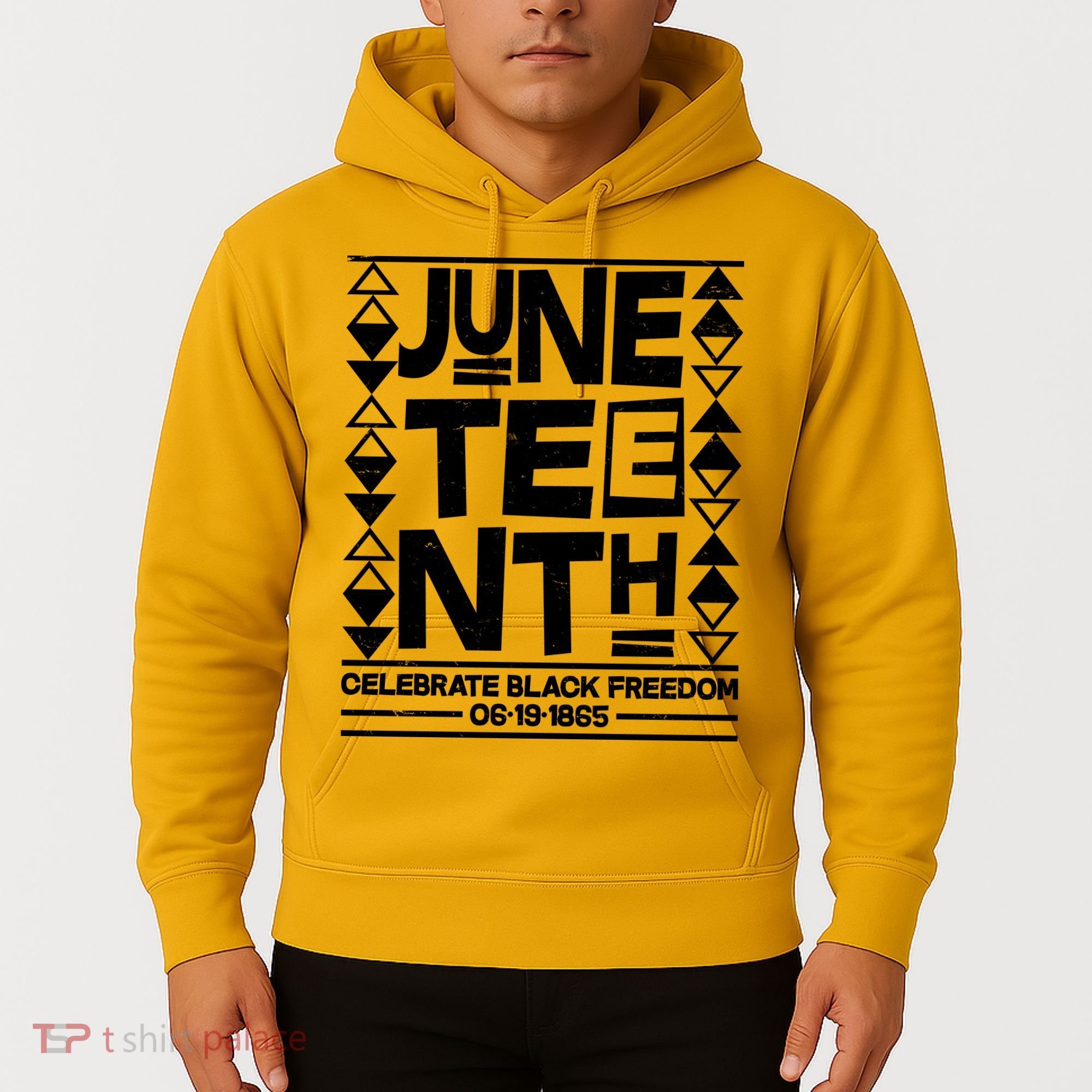 Juneteenth Celebrate Black Freedom 06-19-1865 Hoodie