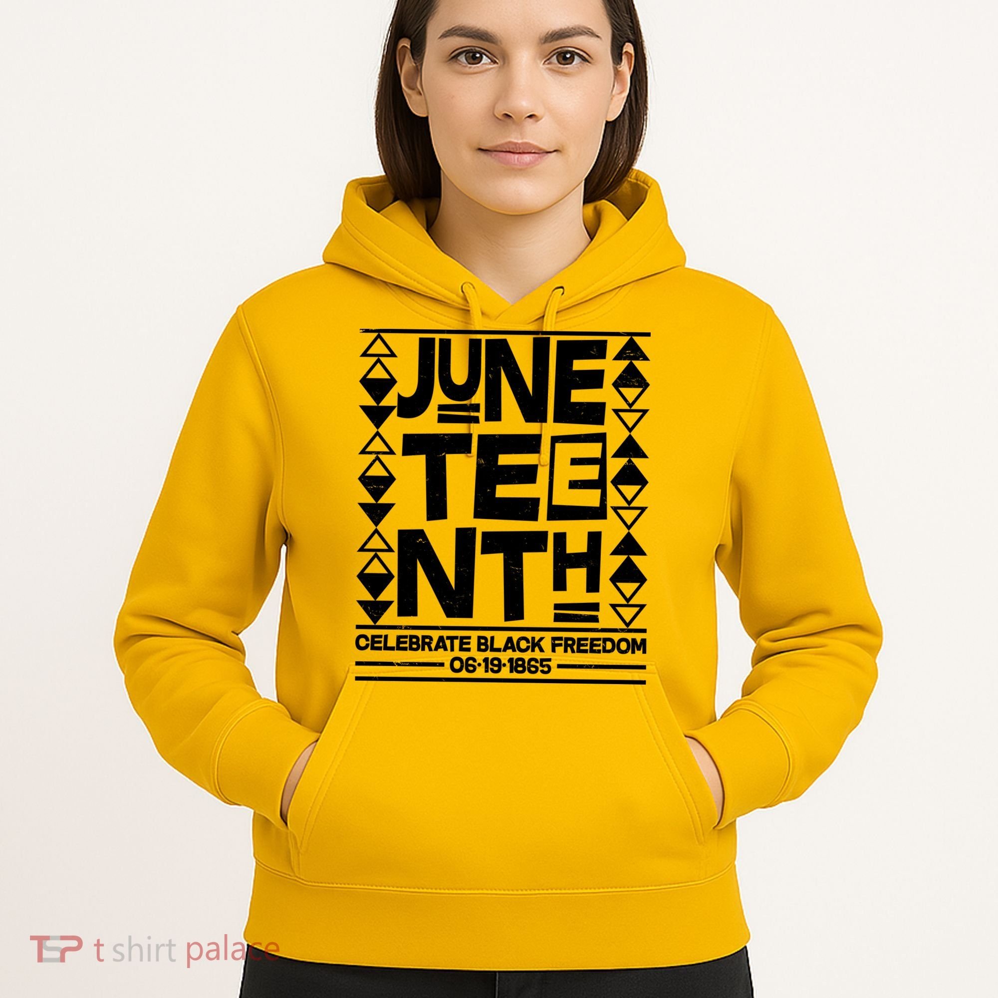 Juneteenth Celebrate Black Freedom 06-19-1865 Hoodie