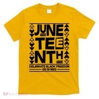 Juneteenth Celebrate Black Freedom 06-19-1865 T-Shirt thumb 0