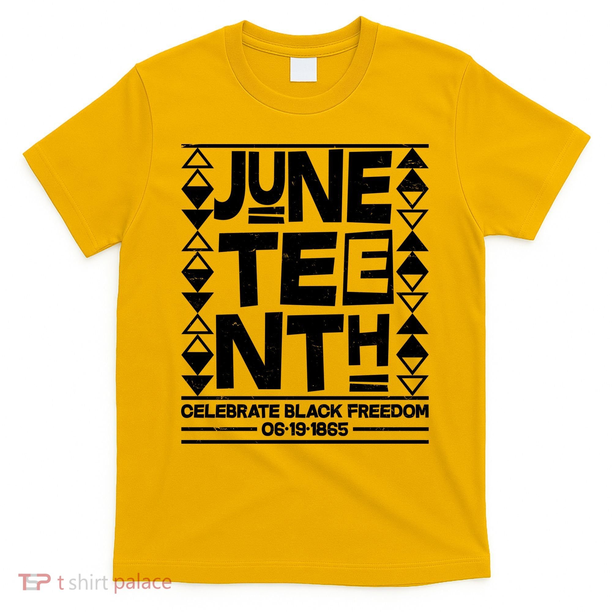 Juneteenth Celebrate Black Freedom 06-19-1865 T-Shirt