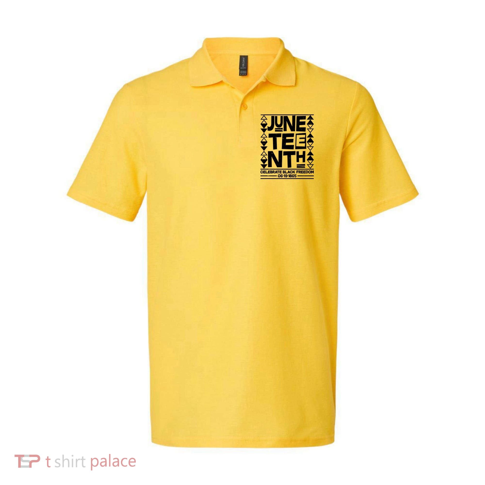 Juneteenth Celebrate Black Freedom 06-19-1865 Polo
