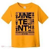 Juneteenth Celebrate Black Freedom 06-19-1865 Toddler T-Shirt thumb 0