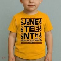 Juneteenth Celebrate Black Freedom 06-19-1865 Toddler T-Shirt thumb 2