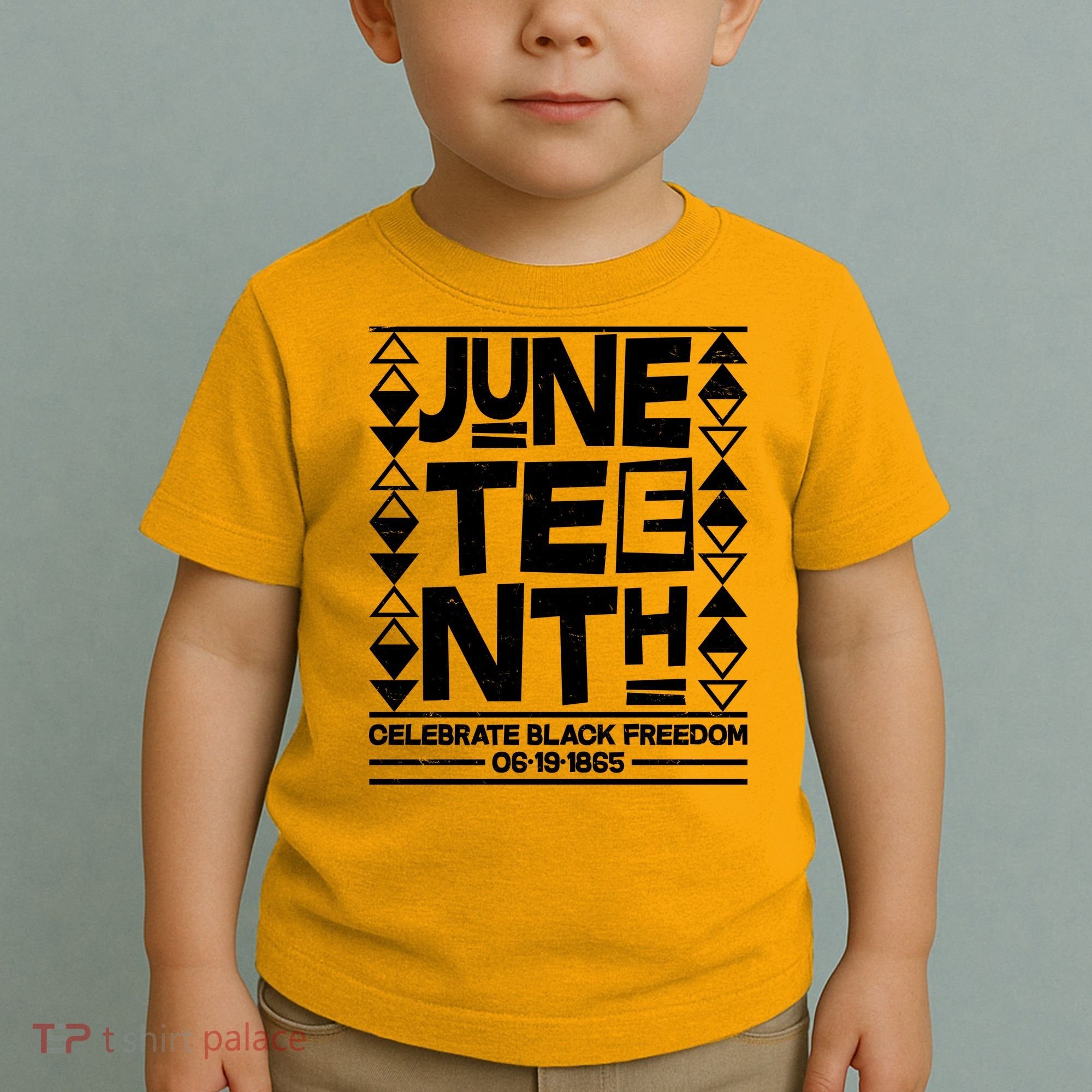Juneteenth Celebrate Black Freedom 06-19-1865 Toddler T-Shirt