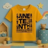 Juneteenth Celebrate Black Freedom 06-19-1865 Toddler T-Shirt thumb 3