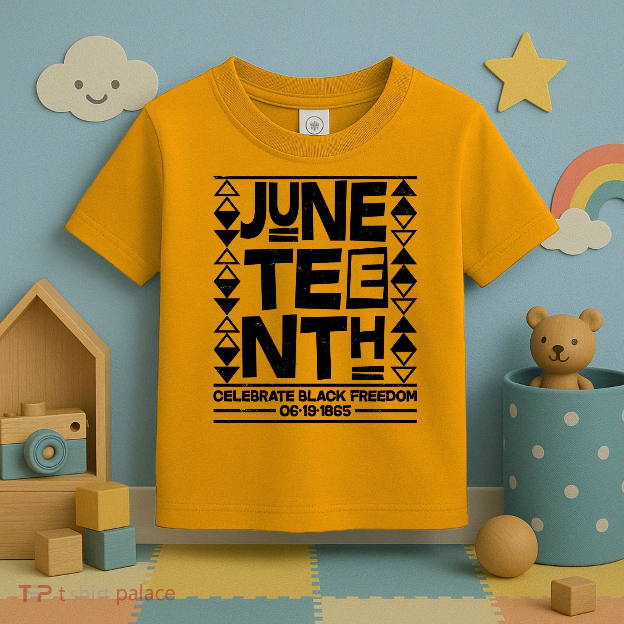 Juneteenth Celebrate Black Freedom 06-19-1865 Toddler T-Shirt