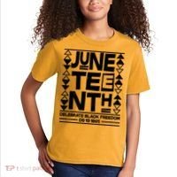 Juneteenth Celebrate Black Freedom 06-19-1865 Kids T-Shirt thumb 2