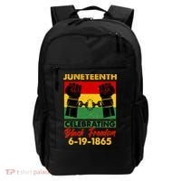Juneteenth Celebrating Black Freedom 6-19-1865 Breaking The Chains Backpack thumb 0
