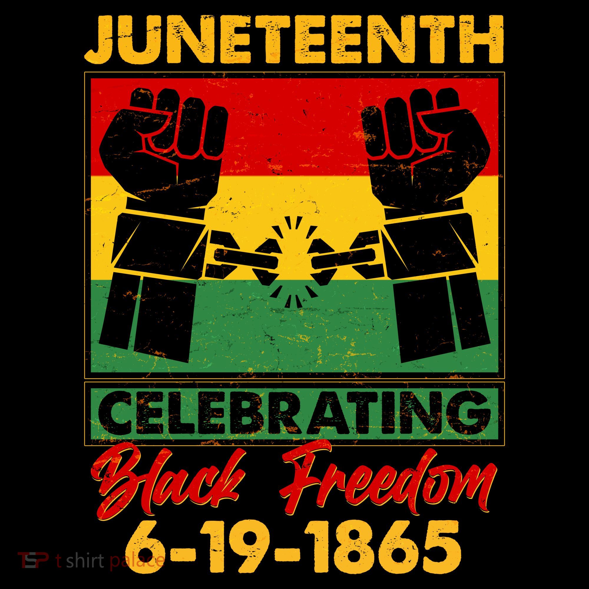 Juneteenth Celebrating Black Freedom 6-19-1865 Breaking The Chains Coffee Mug