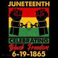 Juneteenth Celebrating Black Freedom 6-19-1865 Breaking The Chains Mousepad thumb 1