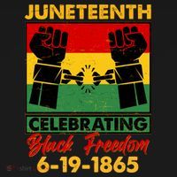 Juneteenth Celebrating Black Freedom 6-19-1865 Breaking The Chains Kids Sweatshirt thumb 2