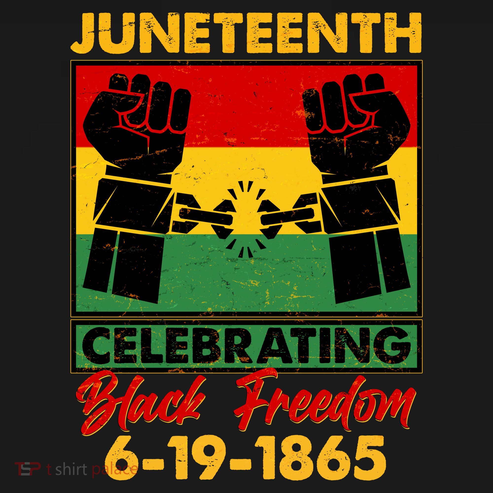 Juneteenth Celebrating Black Freedom 6-19-1865 Breaking The Chains Kids Sweatshirt