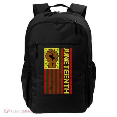 Juneteenth Flag Independence Day Vintage Celebration Backpack