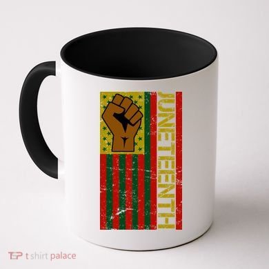 Juneteenth Flag Independence Day Vintage Celebration Coffee Mug