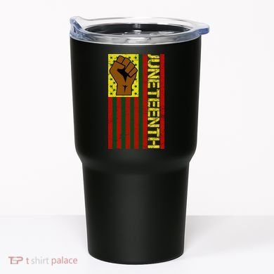 Juneteenth Flag Independence Day Vintage Celebration Tumbler