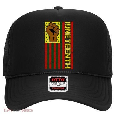 Juneteenth Flag Independence Day Vintage Celebration Hat