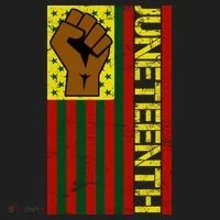 Juneteenth Flag Independence Day Vintage Celebration Golf Towel thumb 3