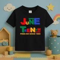 Juneteenth Free-ish Since 1865 Toddler T-Shirt thumb 3