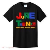 Juneteenth Free-ish Since 1865 Kids T-Shirt thumb 0