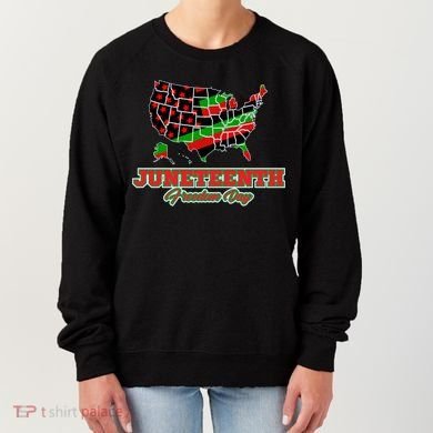 Juneteenth Freedom Day USA Women's Sweatshirt