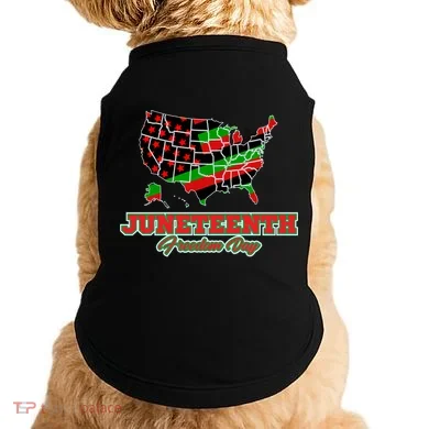 Juneteenth Freedom Day USA Doggie Tank