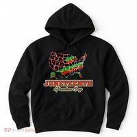 Juneteenth Freedom Day USA Hoodie thumb 0